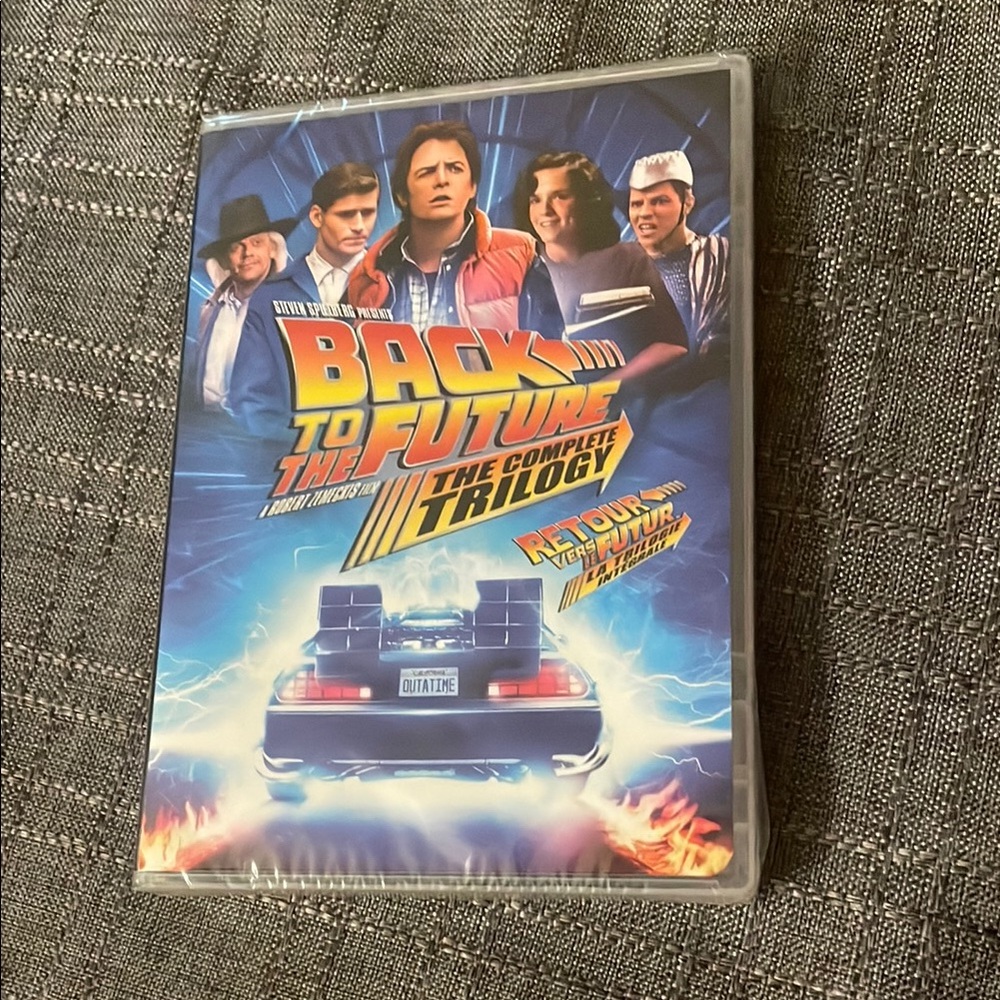 Back to the Future Trilogy DVD Set -New in Plastic